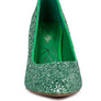 Sugar Plum Glitter Conical Heel Pumps