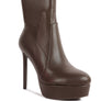 Rossetti Stretch Pu High Heeled Ankle Boot