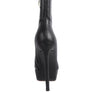 Rossetti Stretch Pu High Heeled Ankle Boot