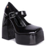 PABLO High Platform Heel Mary Jane Sandals