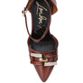 Mocktail Diamante Buckle Patent Stiletto Sandals