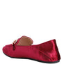 Croc Textured Metal Show Detail Loafers
