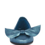 PIE-TRIBE Metallic Big Bow Ballerinas