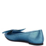 PIE-TRIBE Metallic Big Bow Ballerinas