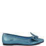 PIE-TRIBE Metallic Big Bow Ballerinas