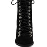 GOOSE-FEATHER Antique High Heeled Ankle Boot