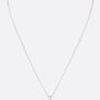 Cubic Zirconia Designed Cheetah Pendant Necklace