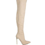 Atelier Stretch Faux Suede Stiletto Long Boots