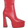 Dextra High Platform Ankle Boots