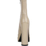 Dextra High Platform Ankle Boots
