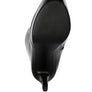 CHATTON Patent Stiletto High Heeled Calf Boots