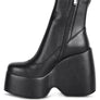 PURNELL High Platform Ankle Boots