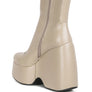 PURNELL High Platform Ankle Boots