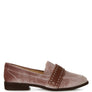 Walkin Stud Detail Velvet Loafers
