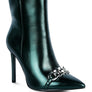 Firefly Hologram Stiletto Ankle Boots