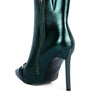 Firefly Hologram Stiletto Ankle Boots