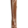 Shawtie High Heeled Stretch Patent Calf Boots