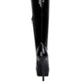 Shawtie High Heeled Stretch Patent Calf Boots
