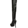Confetti Stretch Pu High Heeled Long Boots