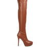 Confetti Stretch Pu High Heeled Long Boots