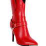 Pro Tip High Heeled Cult Ankle Boot