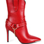 Pro Tip High Heeled Cult Ankle Boot