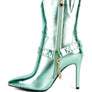 Pro Tip High Heeled Cult Ankle Boot