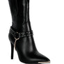 Pro Tip High Heeled Cult Ankle Boot