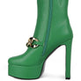 Bambini High Platform Ankle Boots