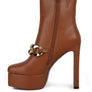 Bambini High Platform Ankle Boots