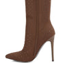 Cheugy High Top Knitted Ankle Boot
