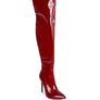 Riggle Patent Pu Stiletto Long Boots