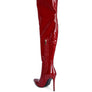 Riggle Patent Pu Stiletto Long Boots
