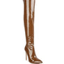 Riggle Patent Pu Stiletto Long Boots