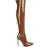 Riggle Patent Pu Stiletto Long Boots