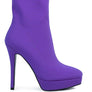 Patotie High Heeled Lycra Ankle Boot