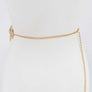 Crystal Ring Layered Chain Belt