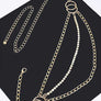 Iconic Rhinestone Layer Chain Belt