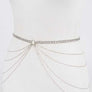 Layered Iconic Chain Belt
