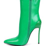 Mercury Patent High Heeled Ankle Boot