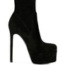Clubbing High Heeled Microfiber Ankle Boot