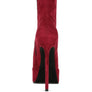Clubbing High Heeled Microfiber Ankle Boot