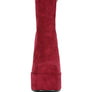 Clubbing High Heeled Microfiber Ankle Boot