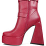 Hot Cocoa High Platform Heel Ankle Boot