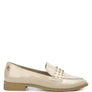 MEANBABE Semicasual Stud Detail Patent Loafers