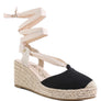 Little Mary Strappy Wedge Heel Sandals