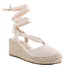 Little Mary Strappy Wedge Heel Sandals