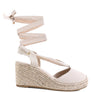 Little Mary Strappy Wedge Heel Sandals