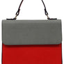 Colorblock Top Handle Satchel