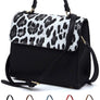 Colorblock Top Handle Satchel
